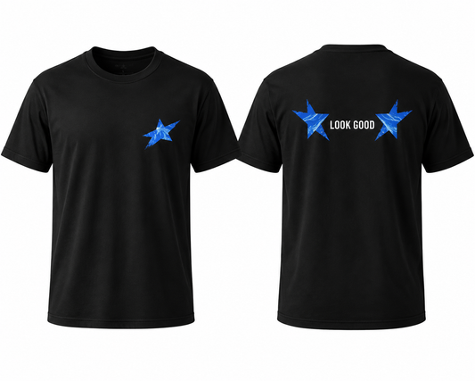 Blue star T-shirt